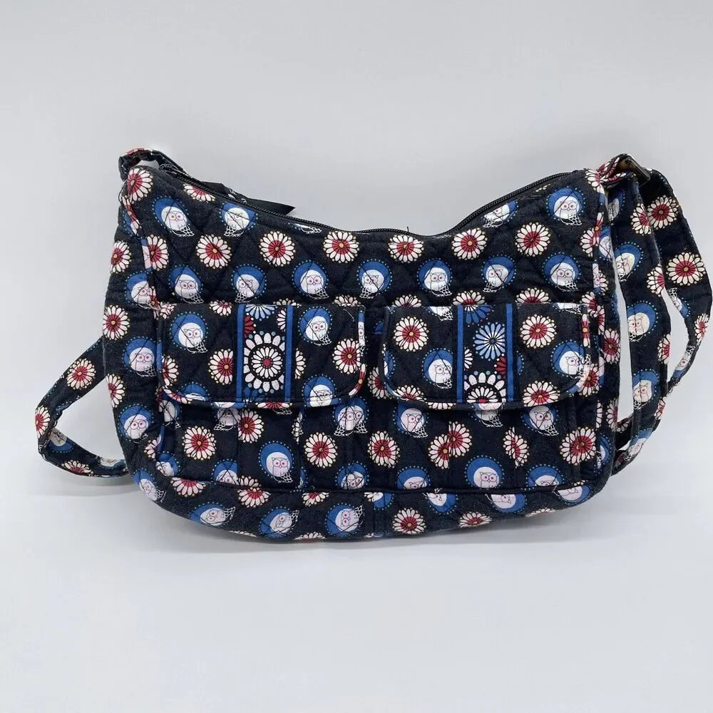 Vintage Vera Bradley Night Owl Lot of 4 Quilted Crossbody Shoulder Bags - Picture 8 of 9